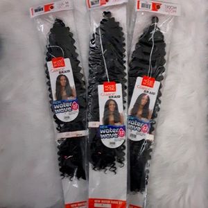 Water Wave Braids/ 3 Packs